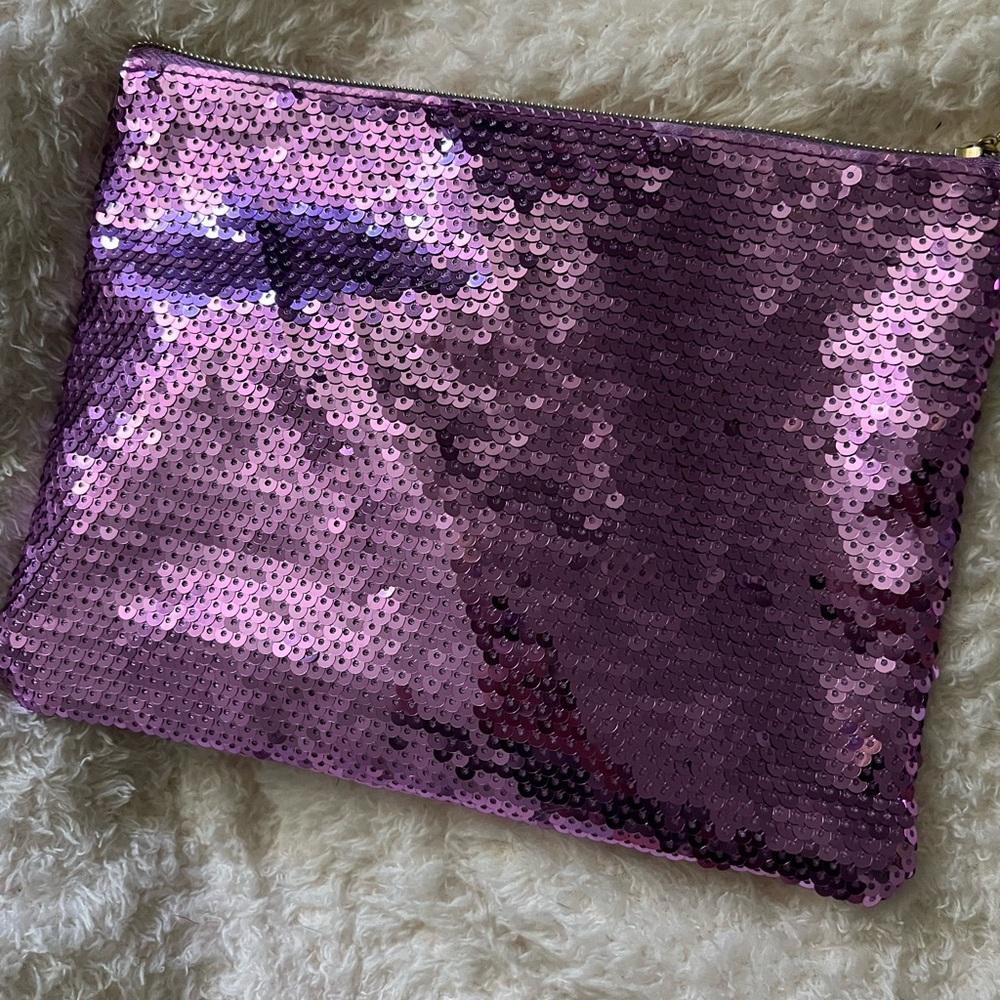 Tarte Flamingo Sequin Cosmetic Bag - Picture 2 of 4